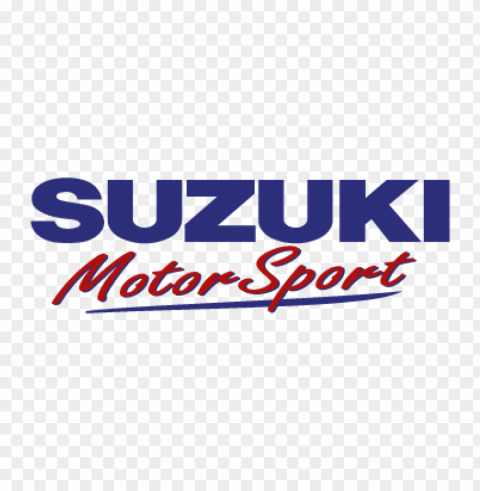 suzuki motorsport vector logo download free Isolated Artwork on HighQuality Transparent PNG