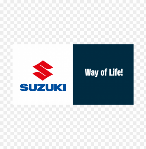 suzuki way of life vector logo free download PNG clipart with transparent background