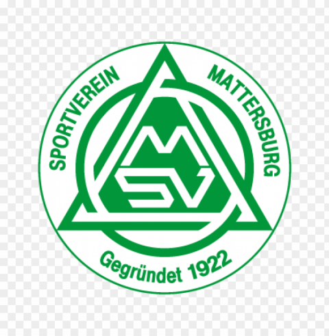 sv mattersburg vector logo PNG with alpha channel for download