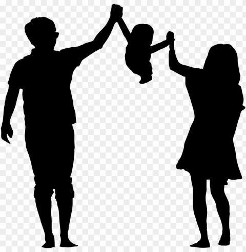 svg download parent and child talking clipart - parents silhouette PNG images with alpha transparency wide selection