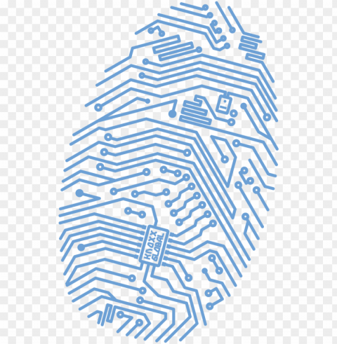 svg free stock fingerprint logo - motherboard fingerprint Isolated Object in HighQuality Transparent PNG