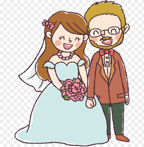 svg free stock wedding invitation couple character - marriage drawi HighQuality Transparent PNG Isolated Artwork
