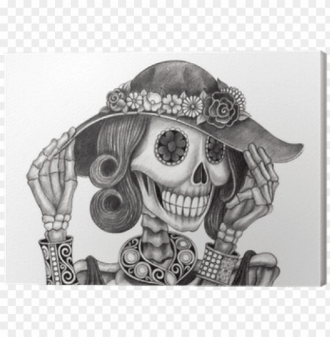 svg library stock skull art day of - day of the dead PNG images for mockups PNG transparent with Clear Background ID 82f61220