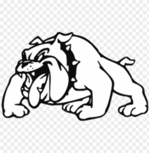 svg royalty free download bulldog clipart black and - st cloud high school bulldo HighQuality Transparent PNG Isolated Element Detail