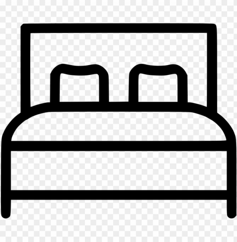 svg royalty free file svg redgorilla co - bed free icon Transparent Background PNG Isolated Item
