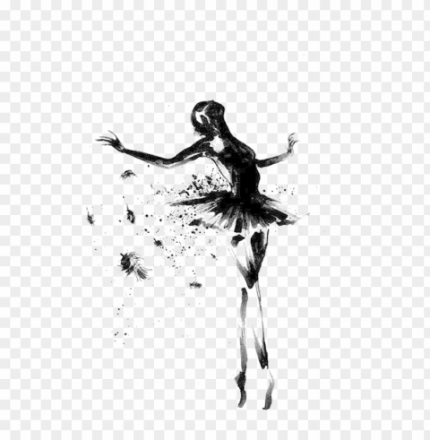 svg stock collection of dancer pointe download - ballet dibujo Free PNG images with alpha transparency comprehensive compilation