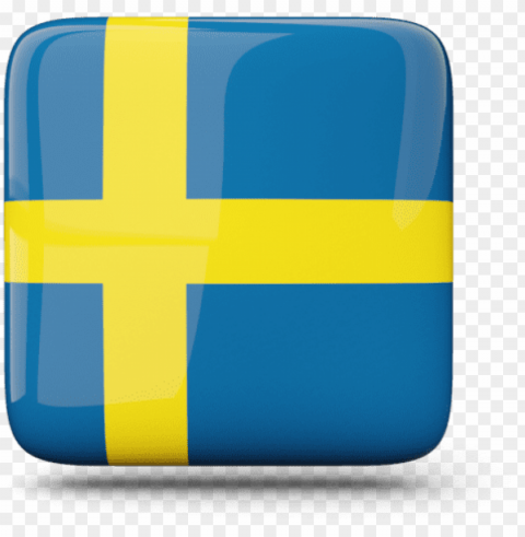 sweden glossy square icon 640 - sweden flag icon square PNG transparent icons for web design