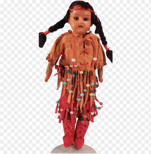 sweet armand marseille indian doll from dodobirddolls - figurine High-quality PNG images with transparency