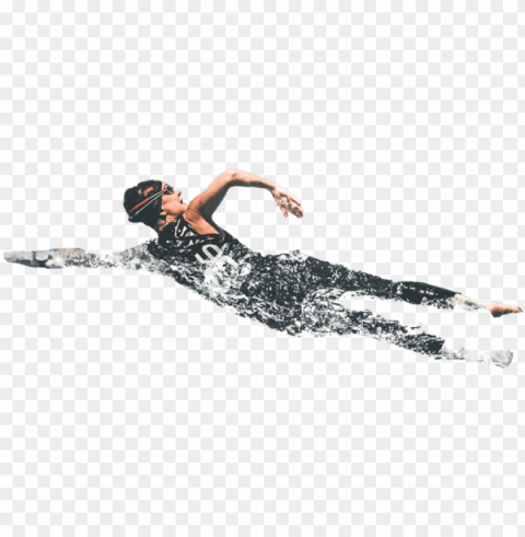 swimmer - person swimming PNG Image with Transparent Isolated Graphic Element