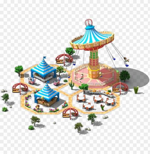 swing carousel l1 - amusement park swing rides PNG with alpha channel for download PNG transparent with Clear Background ID 8d5de084