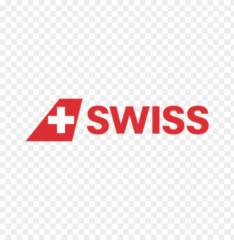 swiss international air lines logo vector PNG transparent photos for design