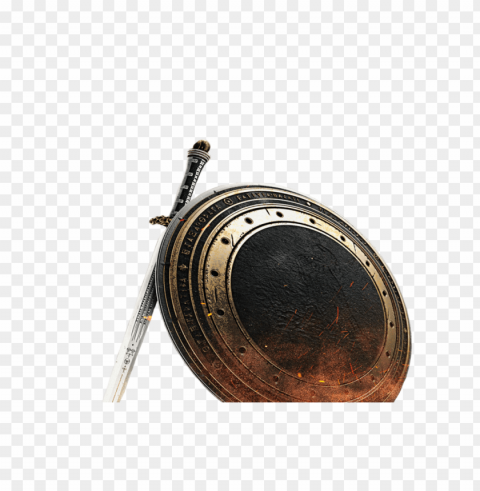 sword and shield Clear Background PNG Isolated Design