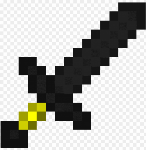 sword of ender - obsidian sword in minecraft PNG images with clear alpha channel broad assortment
