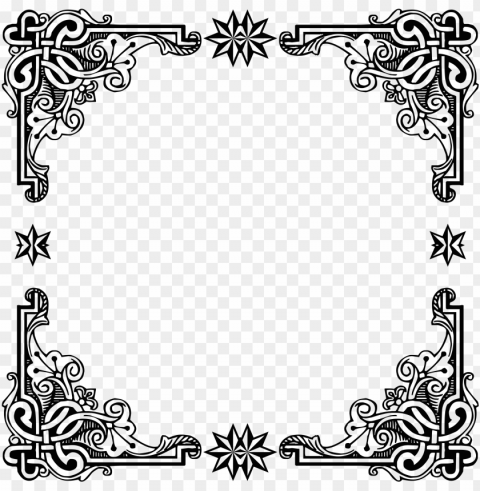 symmetric frame icons free - medieval frames and borders PNG images with alpha channel selection