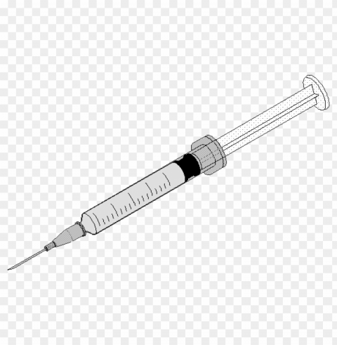 Syringe PNG Artwork With Transparency