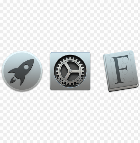 system preferences mac icon CleanCut Background Isolated PNG Graphic