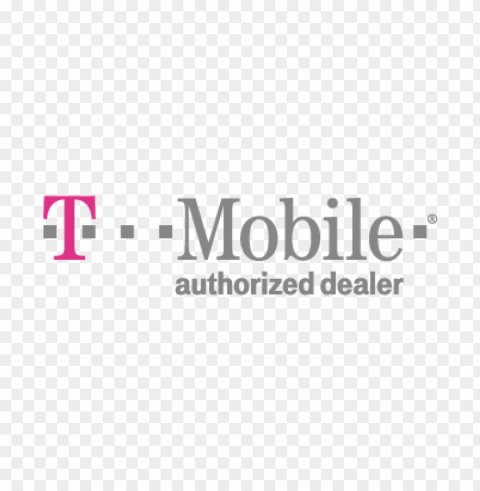 t-mobile authorized dealer vector logo Transparent art PNG
