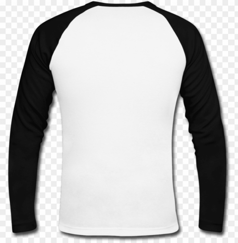 t shirt template - baseball style long sleeve Transparent PNG images with high resolution
