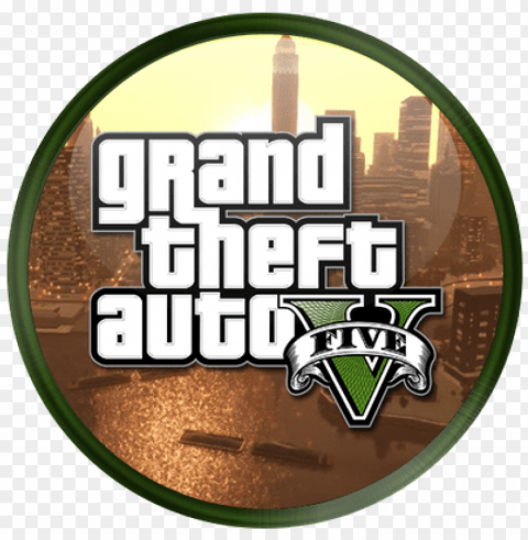 ta 5 funny moments - grand theft auto gta v five 5 ps4 game Isolated Artwork on Transparent Background PNG