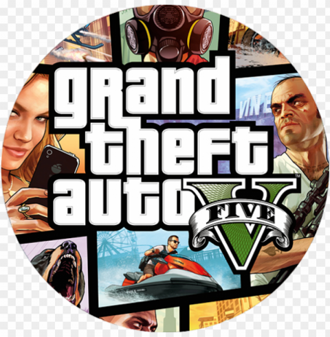 Ta - Grand Theft Auto 5 Round Transparent PNG Isolated Subject