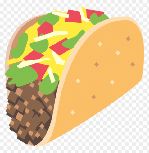 taco emoji Transparent PNG images collection
