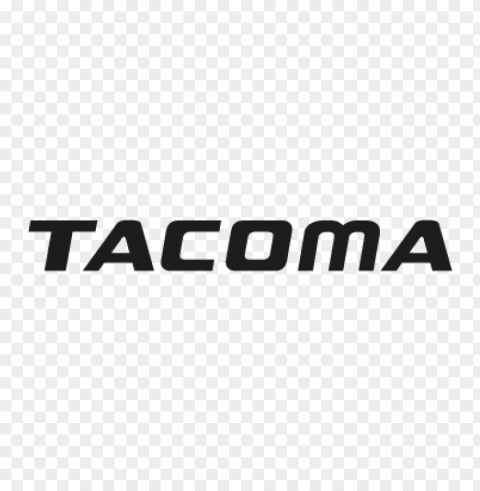 tacoma vector logo free download Isolated Design on Clear Transparent PNG