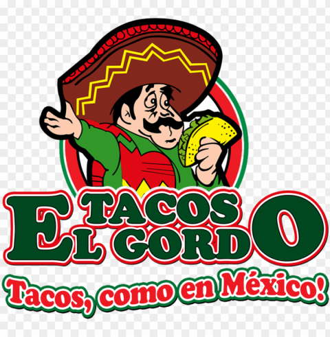tacos el gordo logo PNG images with no fees