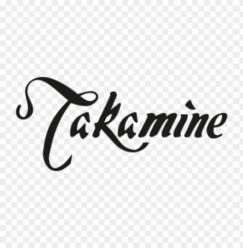 takamine vector logo PNG high resolution free