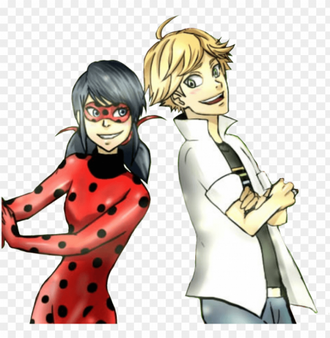 tales of ladybug & cat noir fan forge - cartoon PNG files with no background free