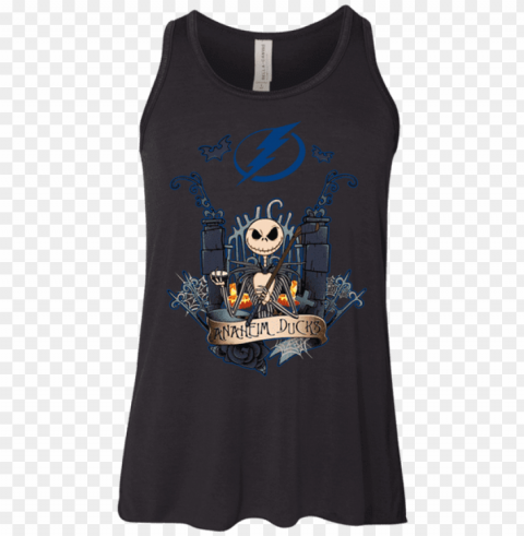 tampa bay lightning jack skellington this is halloween - shirt Transparent PNG Isolated Object Design