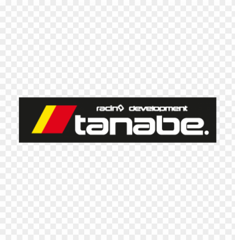 tanabe racing development vector logo PNG pictures with no backdrop needed