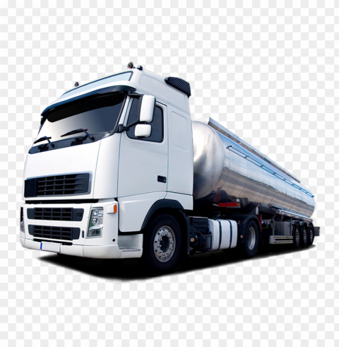 tank truck petrol oil fuel Isolated Element on Transparent PNG
