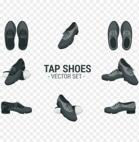 tap shoes icons vector - tap dancing icon HighResolution PNG Isolated Illustration