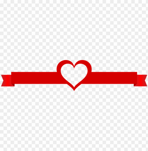 tape monogram red heart - fita de coração HighQuality PNG with Transparent Isolation