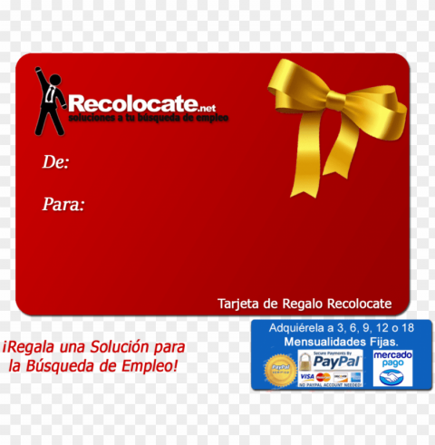 tarjeta de regalo recolocate 2017 navidad - paypal Free PNG images with clear backdrop