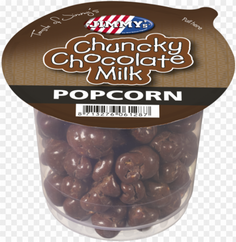taste of jimmy's caramel & sea salt - jimmy's chunky chocolate milk popcor Clean Background Isolated PNG Graphic