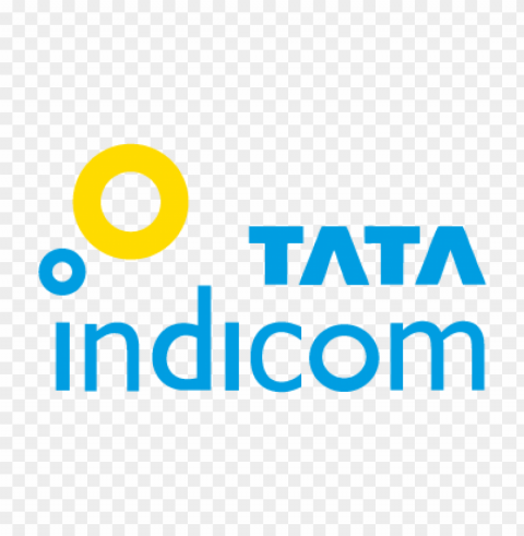 tata indicom vector logo free Isolated Artwork in HighResolution PNG