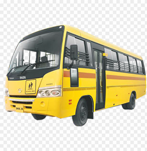 tata skool buses - tata school bus 30 seater price Transparent background PNG artworks
