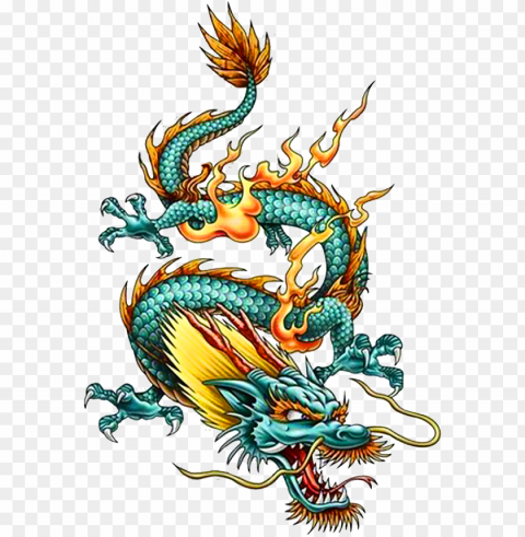 tattoo chinese dragon china legendary creature clipart - chinese drago Free PNG images with transparent backgrounds
