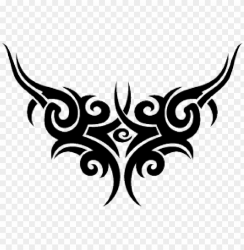tattoo clipart logo - tribal design back tattoos PNG pictures with no background required