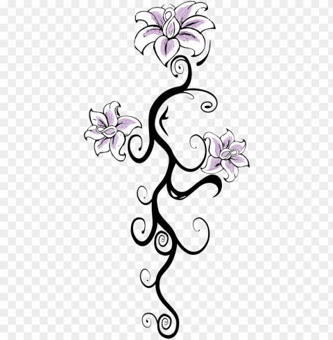 tattoo designs clipart transpa background - flower tattoo Transparent PNG images for printing