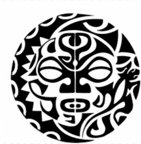 tattoo diseños maori Transparent Background PNG Isolated Item