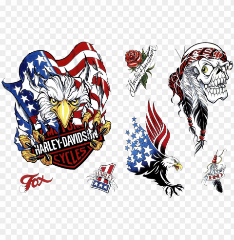 tattoo eagle harley-davidson american snake desert - harley davidson eagle tattoo designs PNG images with no background essential PNG transparent with Clear Background ID ee84e50f