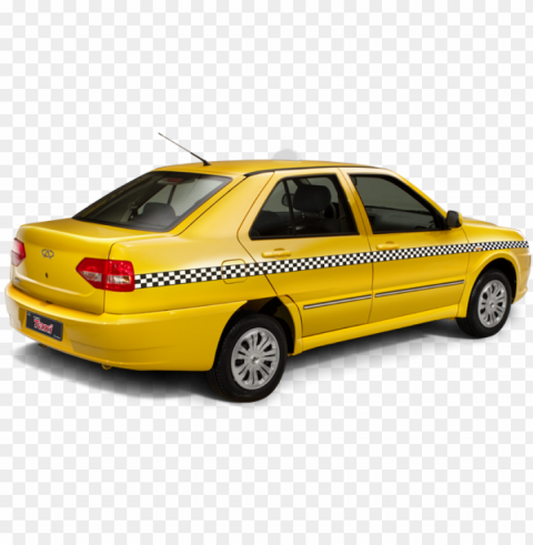 taxi cars clear background Isolated Illustration on Transparent PNG