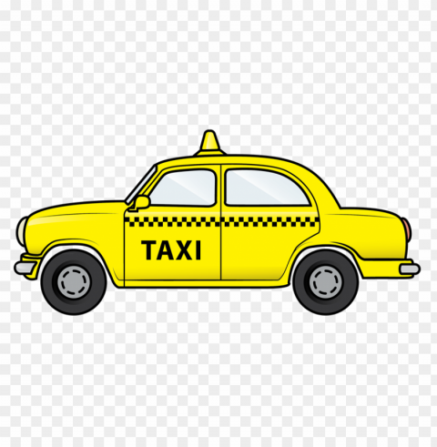 Taxi Cars Design Isolated Item On HighQuality PNG