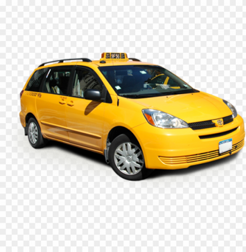 taxi cars file Isolated Character on HighResolution PNG