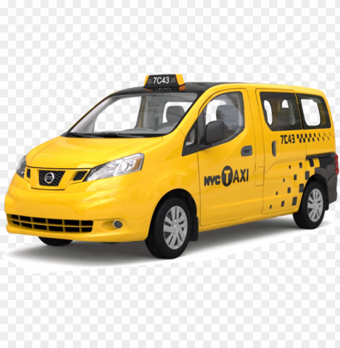 taxi cars file Isolated Graphic with Clear Background PNG