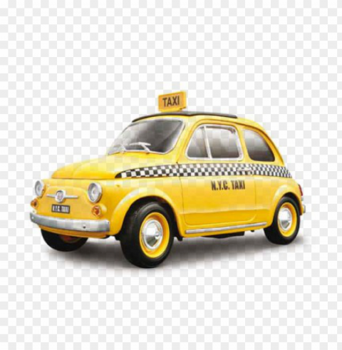 taxi cars background Isolated Item on Clear Transparent PNG