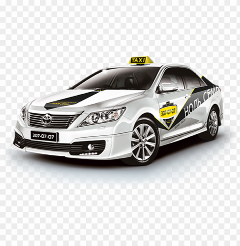 taxi cars background photoshop Isolated Design on Clear Transparent PNG