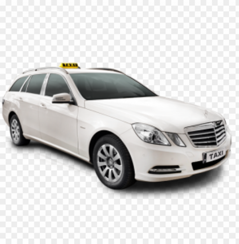 taxi cars transparent images Isolated Object with Transparency in PNG
